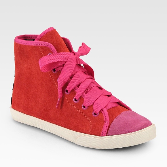 kate spade Shoes - Kate Spade lorna novelty suede lace-up sneaker 8M